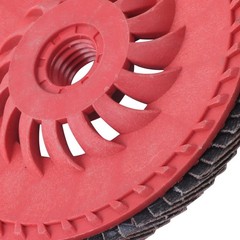 10 PCS Type 29 Ceramic Grain Flap Sanding Discs 4-1/2″ x 7/8″ 80 Grits