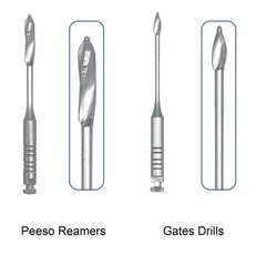 Dental Endodontic Root Canal Files Peeso Reamers/Glidden Gates Drills 28/32mm