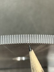 1 UNKNOWN ALUMINUM SPUR GEAR 64 PITCH 256 TEETH 1/2” BORE .200” FACE 20 DEG. PA