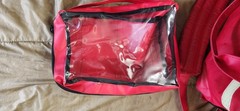 L.A. Rescue Bfr attack bagEMS Trauma Bag w/ Shoulder Strap & Clear Zip Pouch