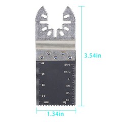 Bi-Metal Oscillating Tool Saw Blades 20 Pcs Multitool Quick Release Oscillating