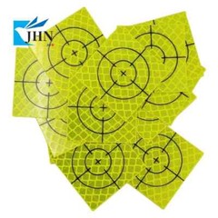 100pcs Fluorescent Green Reflector Sheet Reflective Tape Target All Size & Color