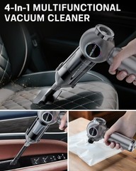 houscly Cordless Handheld Vacuum 25000Pa High Power Cleaner 4-in-1
