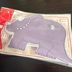 Lot Vintage Shapes Etc. Teacher Note Pad 50 Sheets Dinosaurs Post Its 1987 Kid