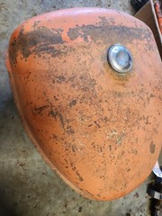 Allis Chalmers WC STYLED Gas Tank
