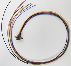 ITT MDM-9SH003B 9-Socket Micro-D Connector 18-in Pigtail