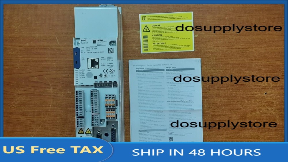 Lenze 8400 TopLine C inverter 3 Kw. – Type : E84AVTCE3024SXS – Brand New .