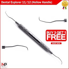 Dental Explorer 11/12 Probe Sickle Endo Diagnostic Surgical Denture Instruments