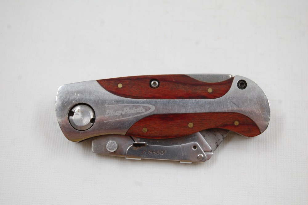 Blue-Point Snap-On Folding Utility Knife Box Cutter – Quick Change