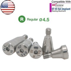 US Dental Healing Cap Abutments Hexagon Fit Hiossen Osstem Regular Platform
