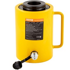 VEVOR 60 Ton 50mm / 4in Stroke Hollow Plunger Hydraulic Cylinder Jack