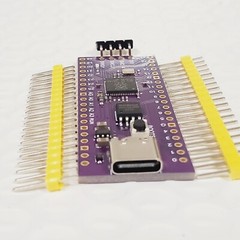 Raspberry Pi Pico RP2040 Dual-Core 264KB USB-C w/ Pin Headers PURPLE ~USA SHIP