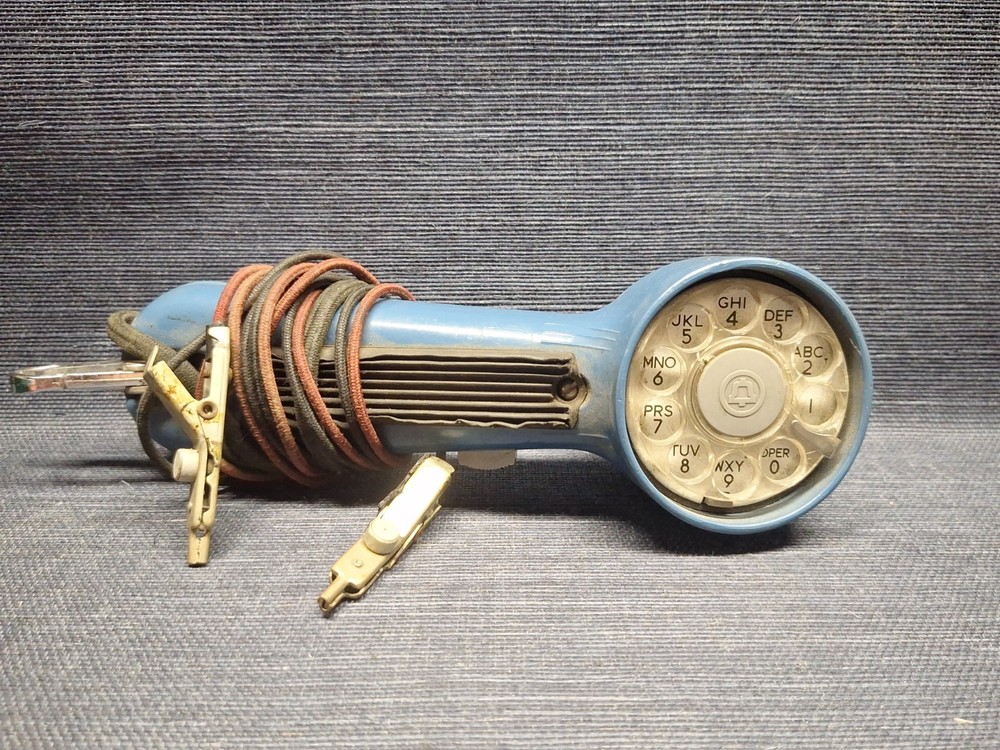 Vintage Bell System Western Electric Butt Set Lineman’s Rotary Test Phone