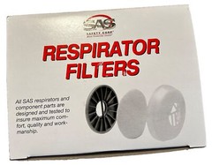 SAS Safety Respirator Filters N99/R95 12Pk- Model 1070-00