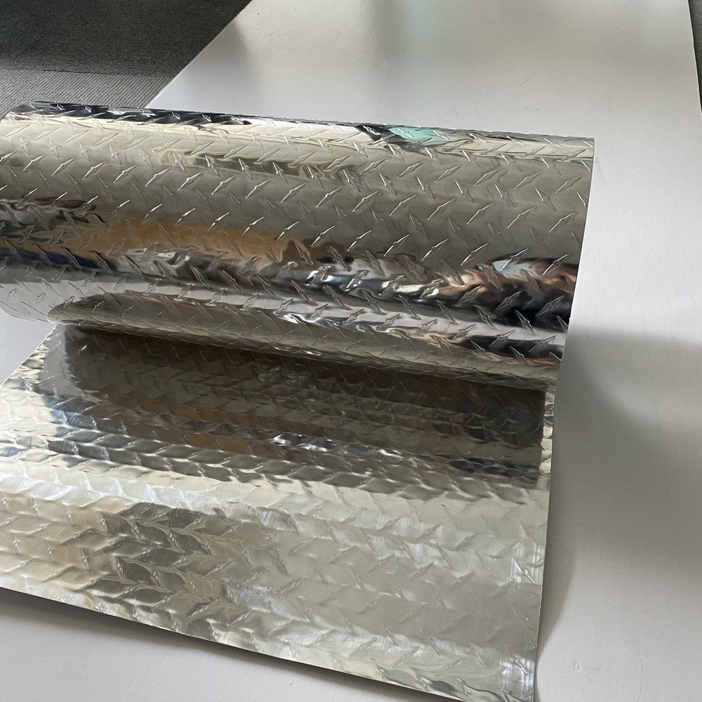 4′ x 8′ Aluminum Diamond Plate Sheet 0.04in Thick Polished – Trailer, RV Garages