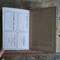 Handmade Junk Journal Old Book Vintage Bobbsey Twins Solve a Mystery Blank Diary