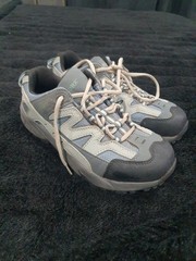WORX Women’s Steel Toe Lace-Up Sneakers, Size 7.5W, Gray Red Wing Shoes