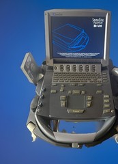 SonoSite M-turbo Portable Vet Ultrasound w/ C11x & P21x Transducer Probe