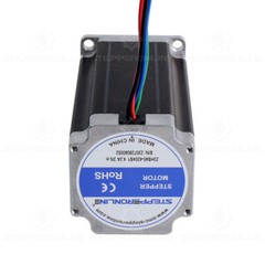 STEPPERONLINE Nema 23 Stepper Motor 425oz.in with 8mm Shaft 4.2A 113mm CNC
