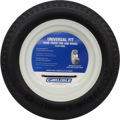 Carlisle 483811 Flat Free Universal Utility Tire on Rim 4.10/3.50-4 Pack of 2