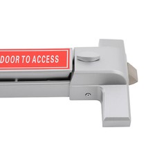 Door Push Bar Panic Exit Device Lock Hardware Latches for 30-36 Inch Single Door