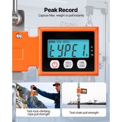 Uimoso Digital Crane Scale 1100 lbs/500 kg Industrial Heavy-Duty Hanging Scale