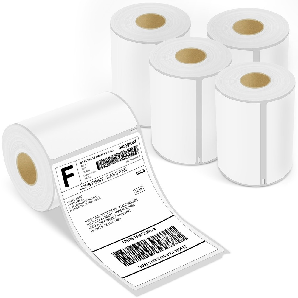 5Rolls Direct Thermal 220 Shipping Packing Labels Fits Dymo LW 4XL 1744907 4X6