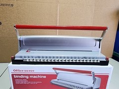 Office Depot 5 Sheet Punch Capacity Machine 90 Sheet Binding Capacity Ms1