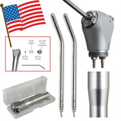 5PCS Dental Air Water Spray Triple 3-Way Syringe Handpiece +Nozzles Tips Tubes