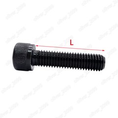 Black 12.9 Steel Hex Socket Bolts Cap Head Screws 10# 1/4 5/16 3/8 7/16 1/2 5/8