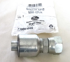 Gates 12G-12FJX G25170-1212 | Female 37° Flare Hydraulic Hose Fitting