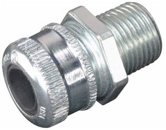 Crouse Hinds CGB192, 1/2″, 0.125 to 0.25″ OD, Steel, Cable Gland, 1 pc