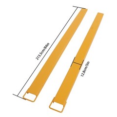 Forklift Extensions 84”*4.5″ Heavy Duty Steel Pallet Fork Extensions