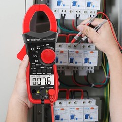 True RMS Digital Clamp Meter Multimeter AutoRanging AC DC Current Volt Amp Meter