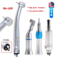 NSK Style Dental High Low Speed Handpiece / Kit 2/4 Holes Air Turbine
