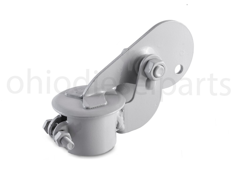 2″ Inch Tractor Exhaust Weather Cap Rain Flap Muffler Cover 2″ (Gray)