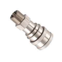 Hydraulic Quick Coupler Set for AGT Chinese Mini Excavators M14-M16 w/ Valve