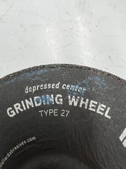 (QTY 15)Bullard Depressed Center Grinding Wheels Type 27 (7 x 1/4 x 7/8) 20769