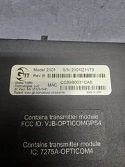 Global Traffic Technologies GTT Opticom 2100 2101 Vehicle Transmitter Radio GPS