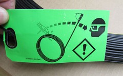 400′ Corning Fiber Patch Cables Singlemode, OptiTap® to SC/APC 434401EB4R2400F-P