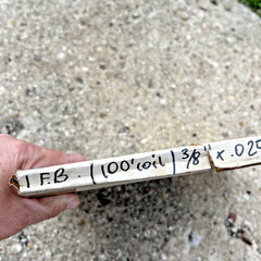 Band Saw Blade Coil 40′ FB 14 Raker Tooth .375x.025 or 3/8x.025