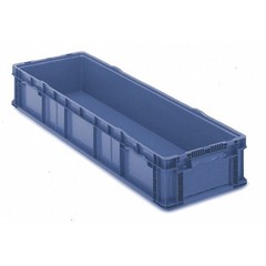 Orbis So4815-11 Blue Straight Wall Storage Container, 26.2 Gal, 48 In L, 15 In