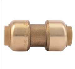 SharkBite U006LFA, 3/8-in. Push-to-Connect Straight Coupling
