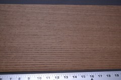 Fumed Oak Raw Wood Veneer Sheet 9 x 49 inches 1/42nd thick F7627-49