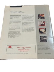 Massey Ferguson MF 300 Series Tractor Sales Brochure 1996 55-95 PTO HP