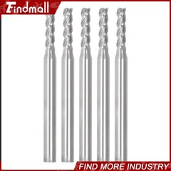 5PCS 3/32″ 4 FLUTE CARBIDE END MILL 3/8″ CUT LENGTH