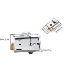 2 ‑ 4 Digits MiNi Mechanical Code Lock Cabinet Indoor Outdoor Door Password