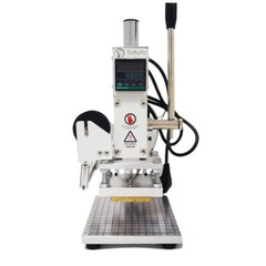 5cm x7cm Digital Hot Foil Stamping Machine Leather Press Embossing Printing 110V