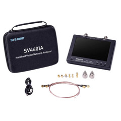 SV4401A 50KHz-4.4GHz VNA Vector Network Analyzer 7inch Touch Lcd 100dB Dynamic