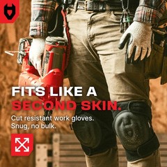 Professional Cut Resistant Work Gloves for Men and Women with Firm Grip and W…